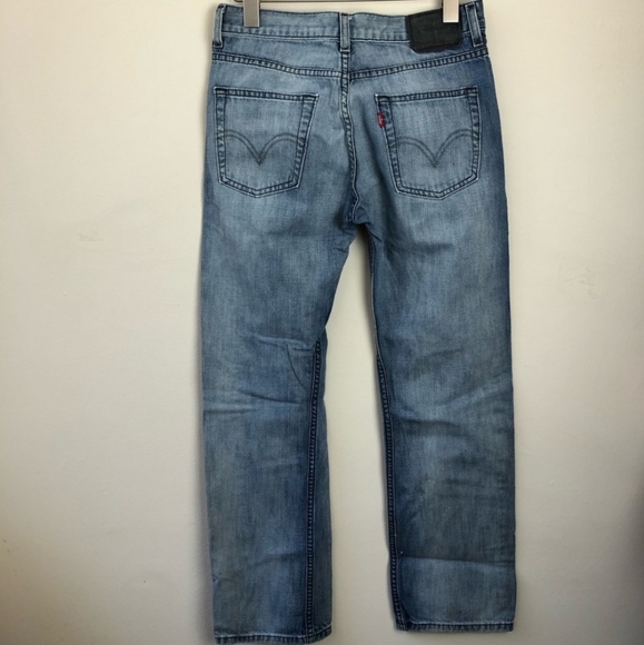 Levi’s size 28 x 28 514 slim straight blue jeans - Picture 5 of 6
